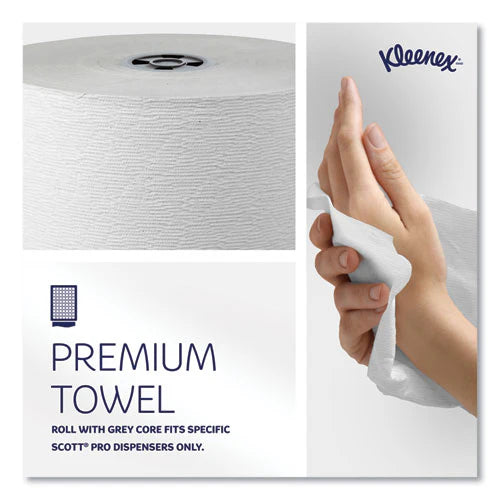 Hard Roll Paper Towels With Premium Absorbency Pockets With Colored Core